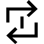 Arrow Repeat 244 SVG Icon